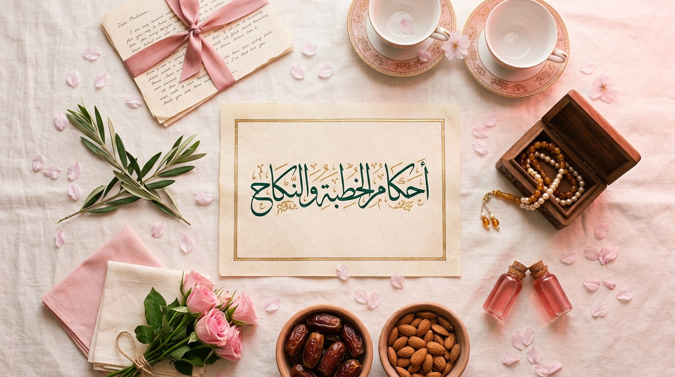 أحكام الخطبة والنكاح - Image 1